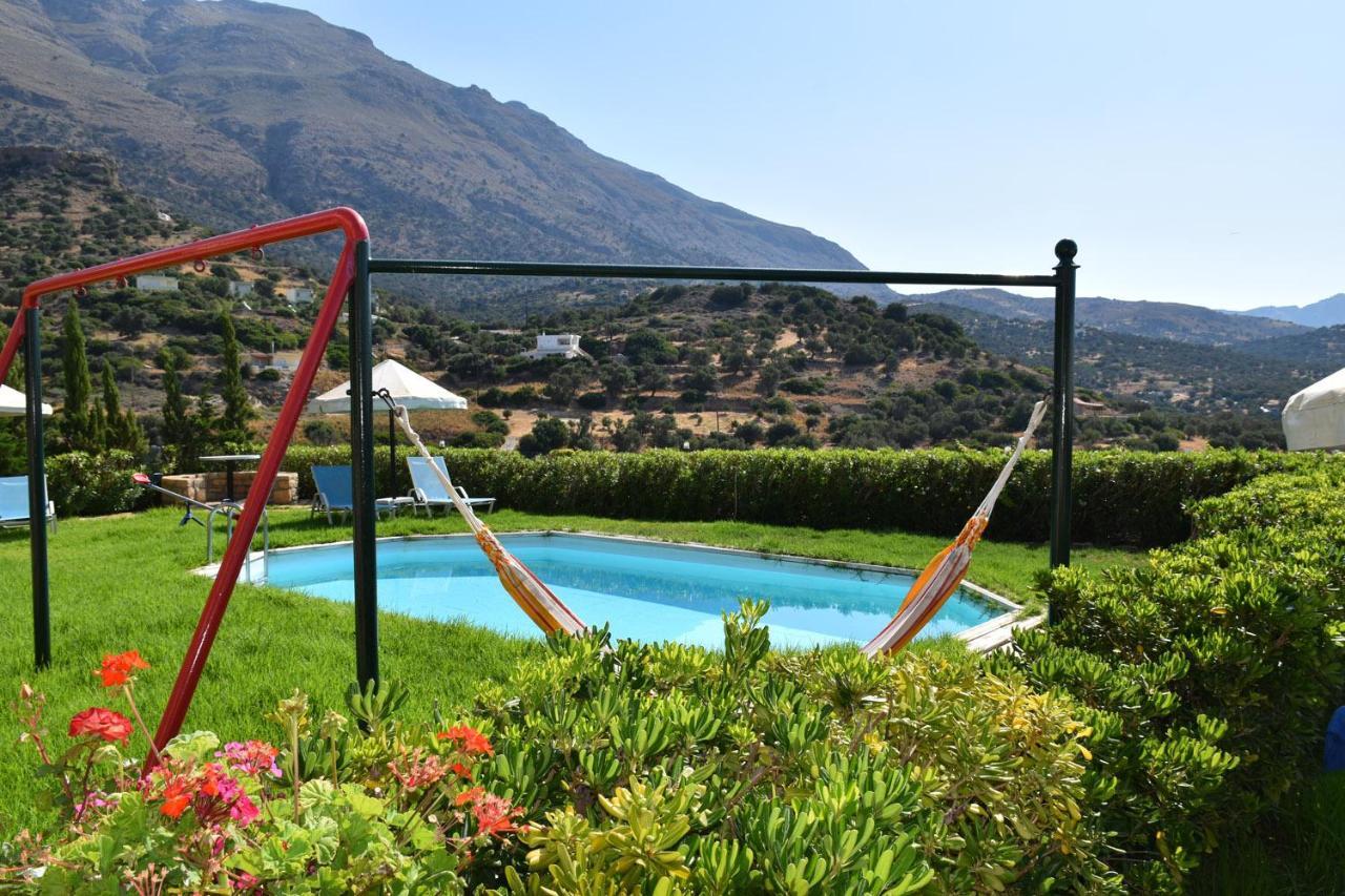 Triopetra Luxury Villas Fournou Lago Extérieur photo