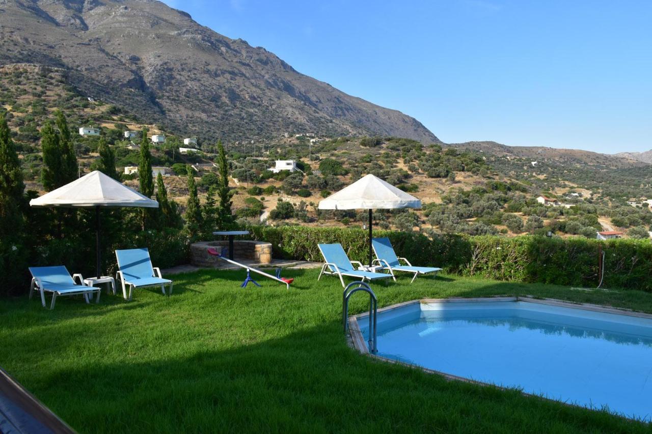 Triopetra Luxury Villas Fournou Lago Extérieur photo