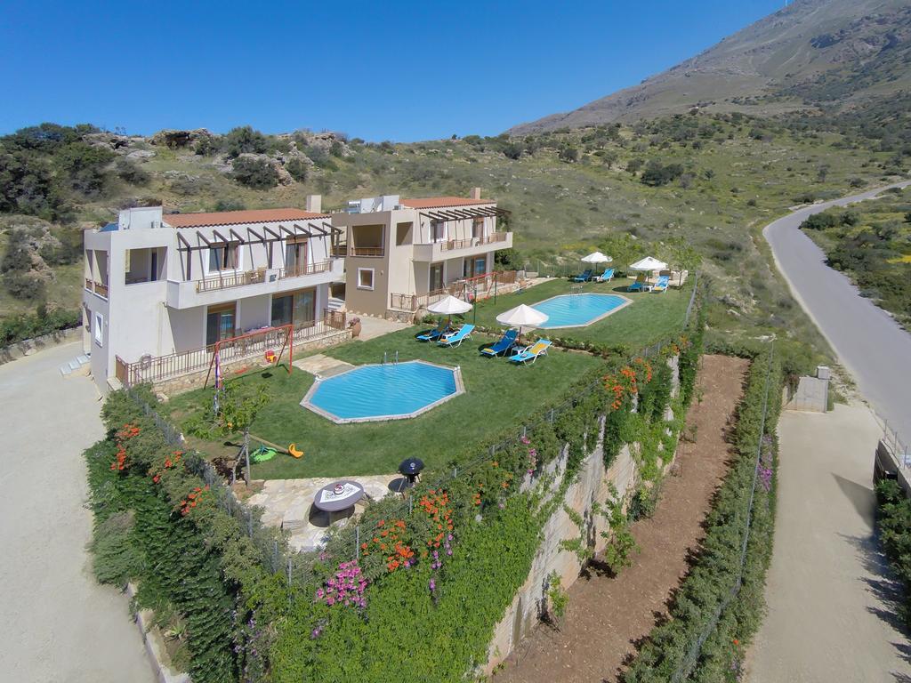 Triopetra Luxury Villas Fournou Lago Extérieur photo