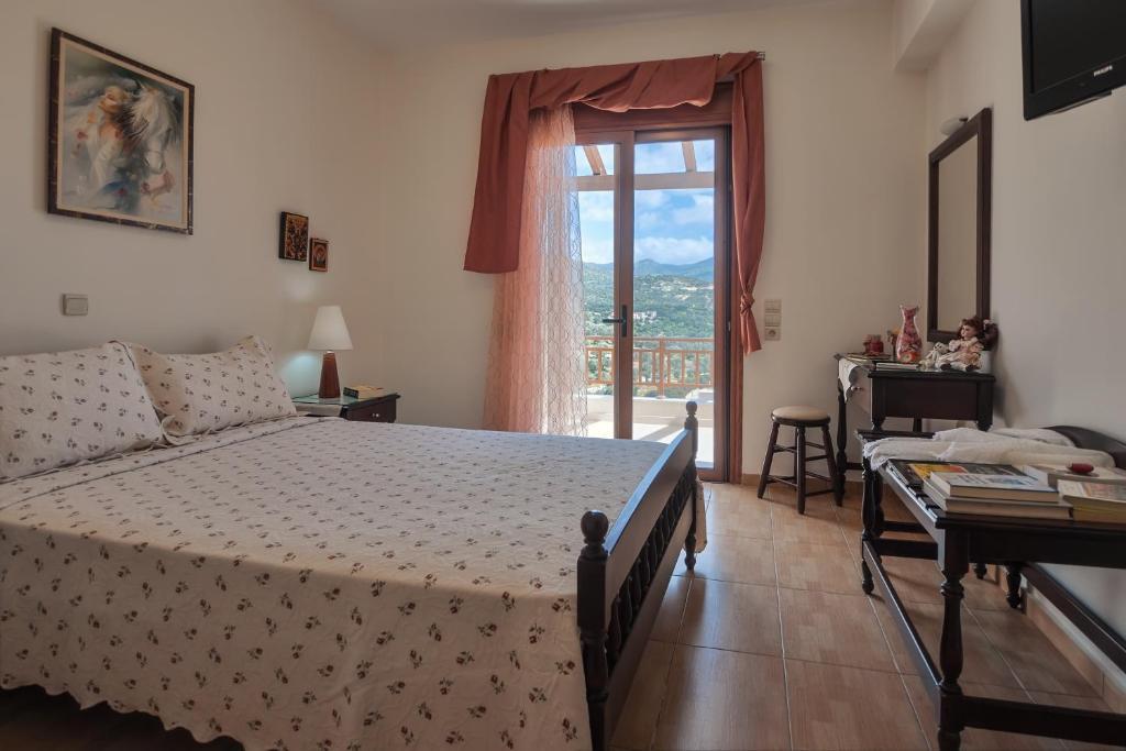 Triopetra Luxury Villas Fournou Lago Chambre photo